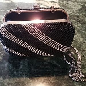 Black Natasha evening bag